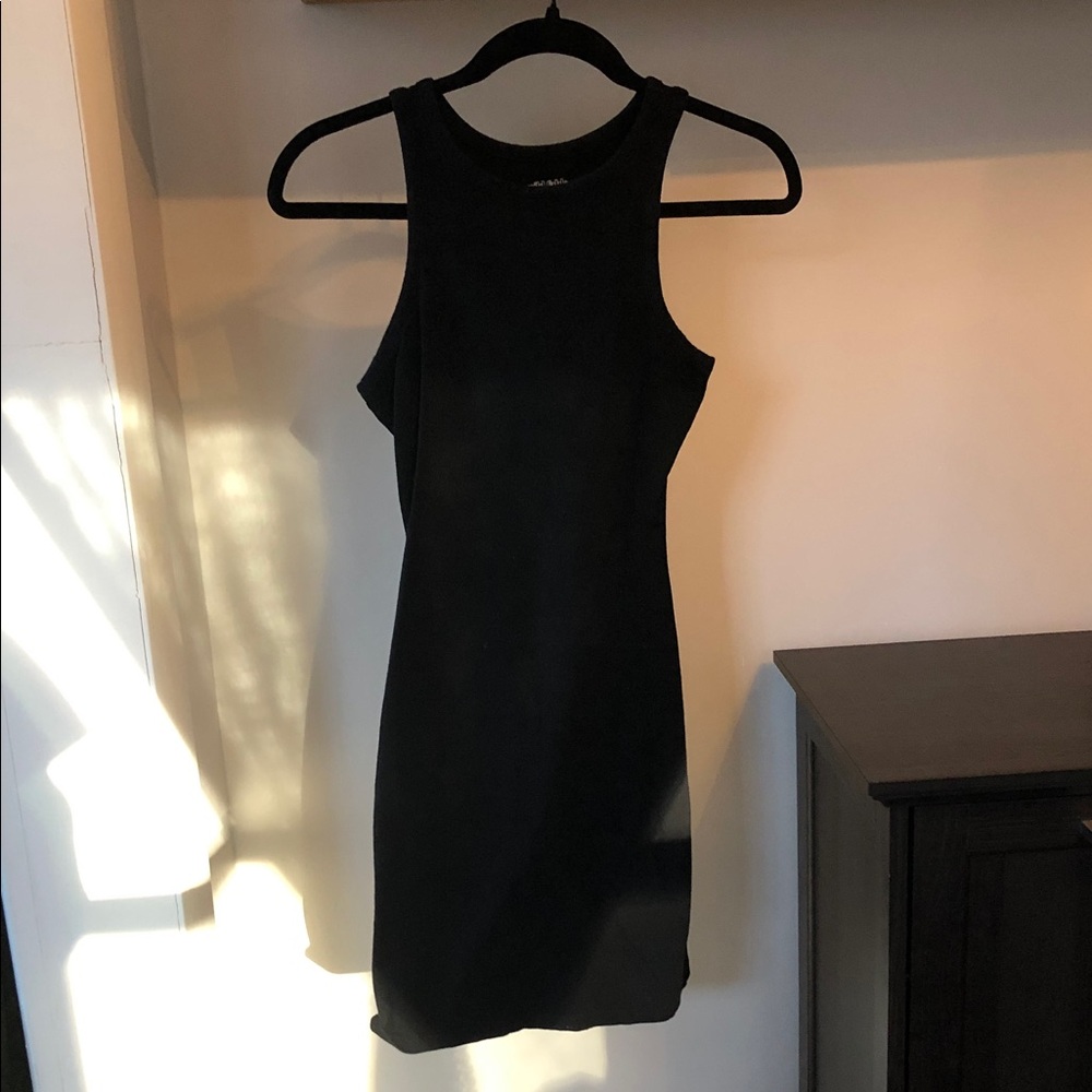 wild fable Black Mini Tank Dress